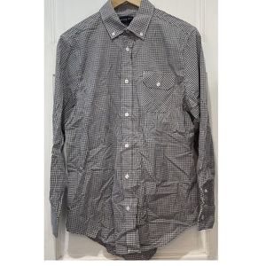 Five Four Raynor Gray Plaid Long Sleeve Button Down Men’s Size Small